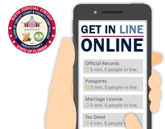 Get In Line Online Web Graphic