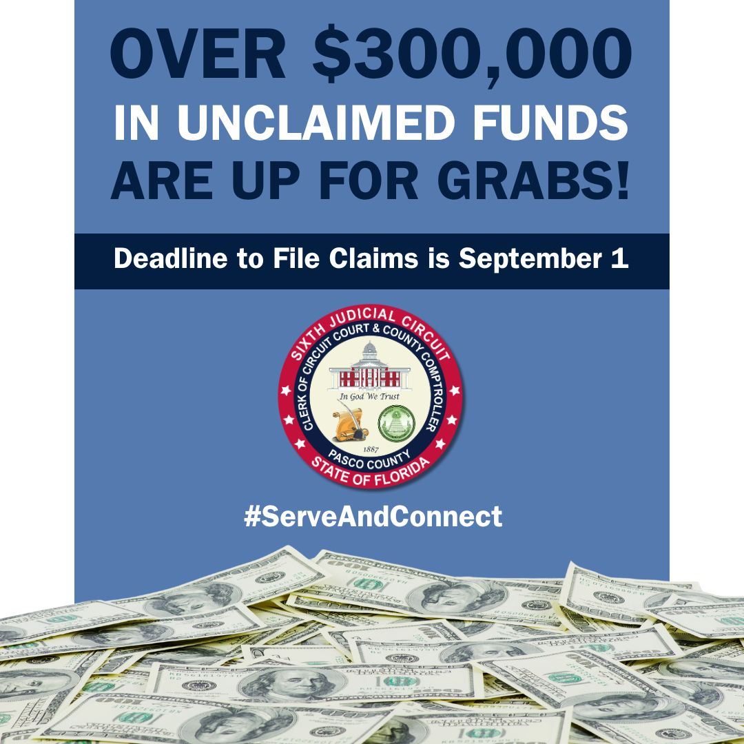 Unclaimed Funds Social Post 2024
