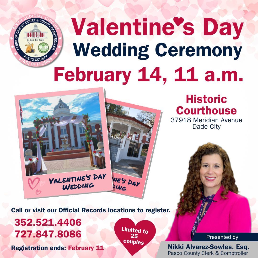 Valentines Day Wedding Ceremony 2025