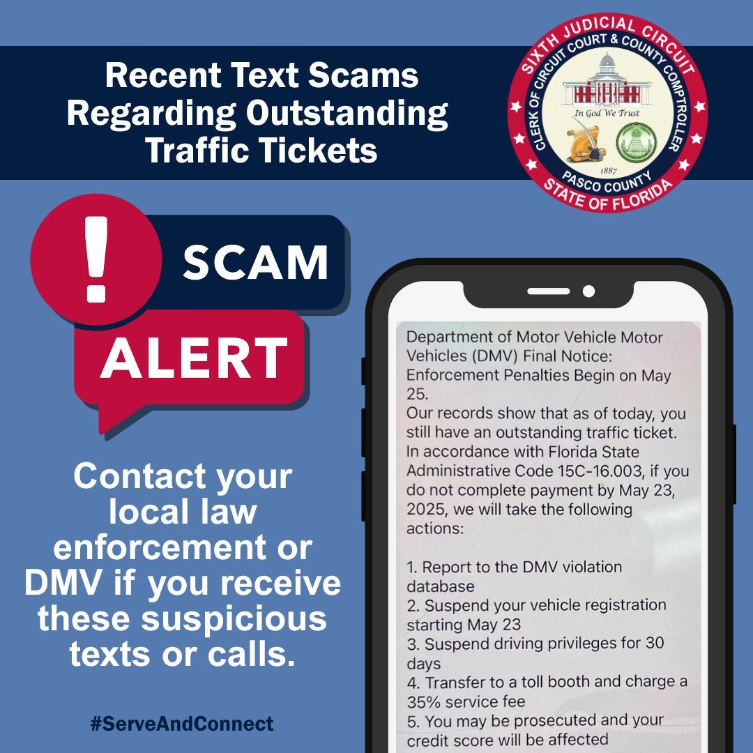 Traffic Ticket Scam 