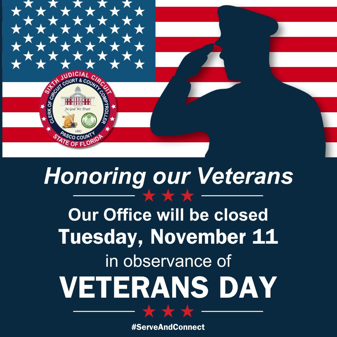 Veterans Day Closure 2025