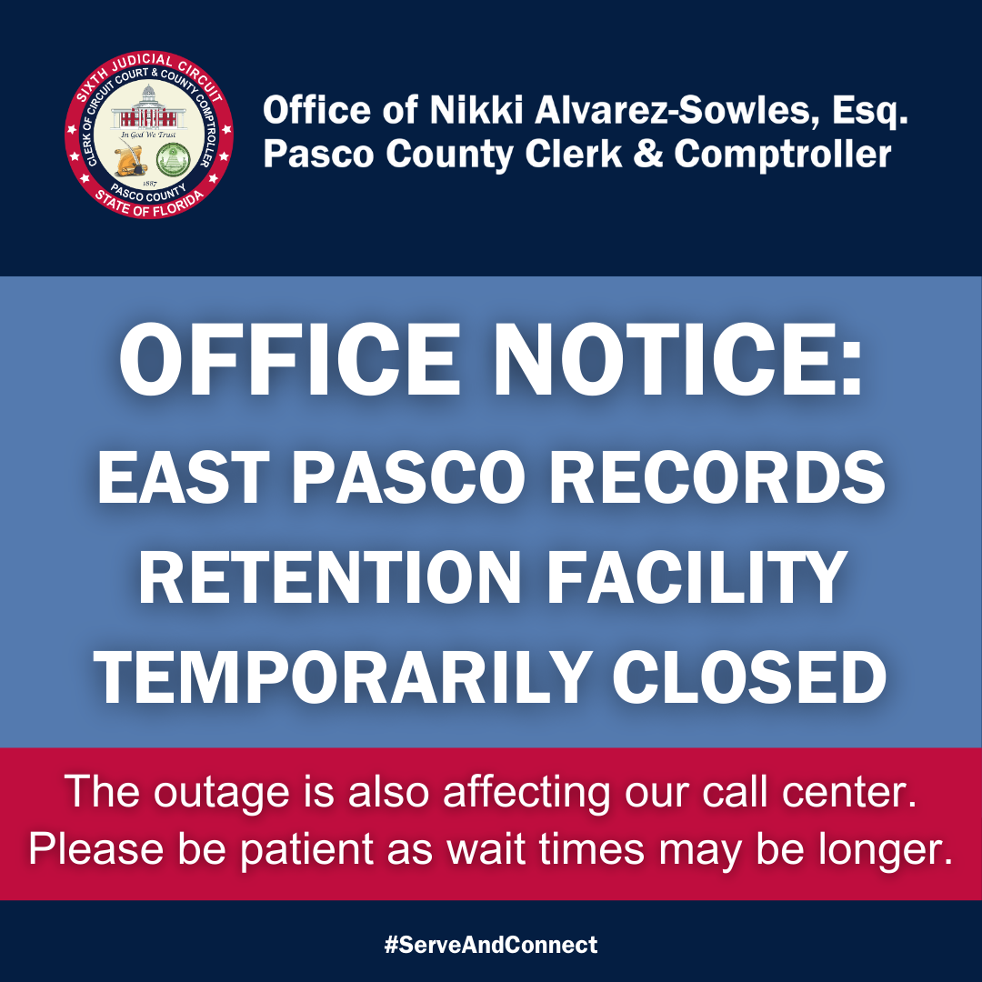 Temporary Closure EPRC - Call Center